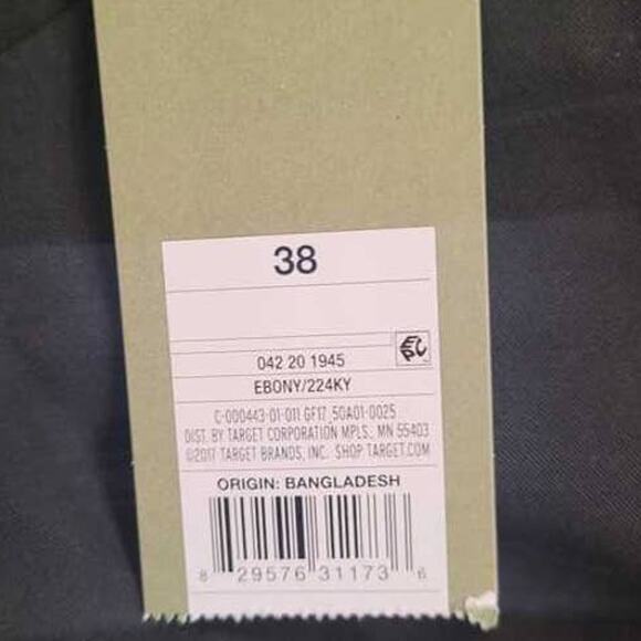 Men's 9" Inseam Tech Shorts, Size 38, Ebony - Goodfellow & Co - Picture 3 of 4